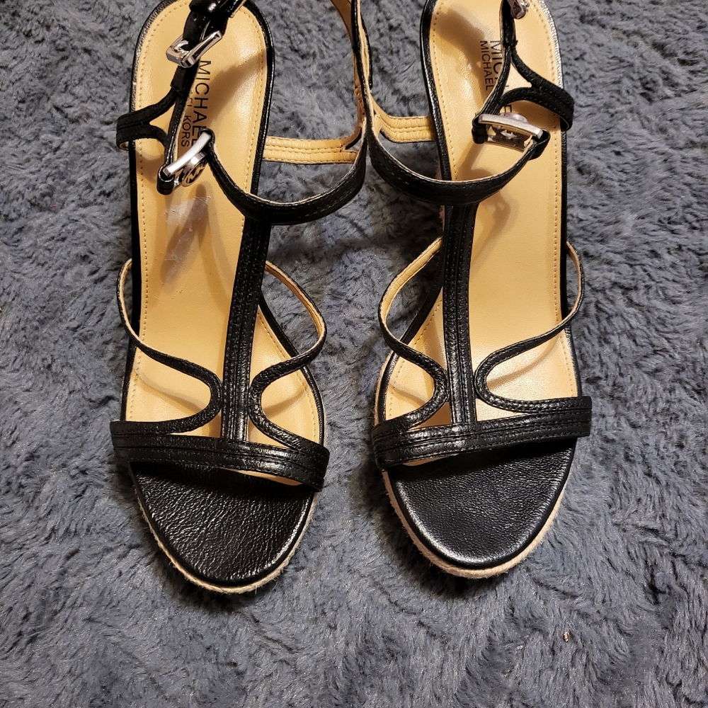 Michael Kors wedge heels